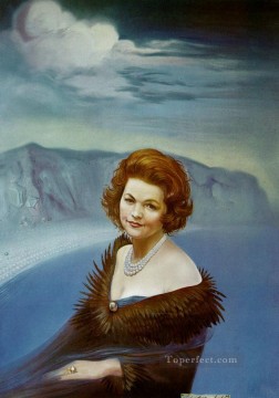 Abstracto famoso Painting - Retrato de la señora Ruth Daponte 1965 Surrealismo